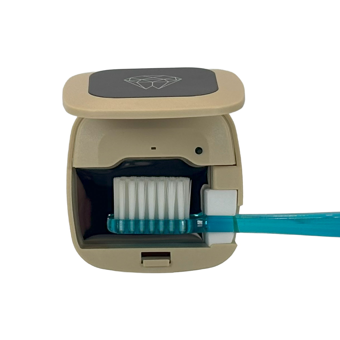 【New!】VOYAGE 歯ブラシ除菌キャップ【サンドベージュ】